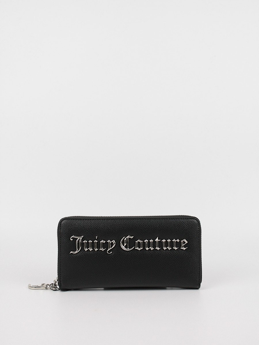 Γυναικείο Πορτοφόλι Juicy Couture Jasmine L zip Wallet WIJJM5342WVP-000 Μαύρο