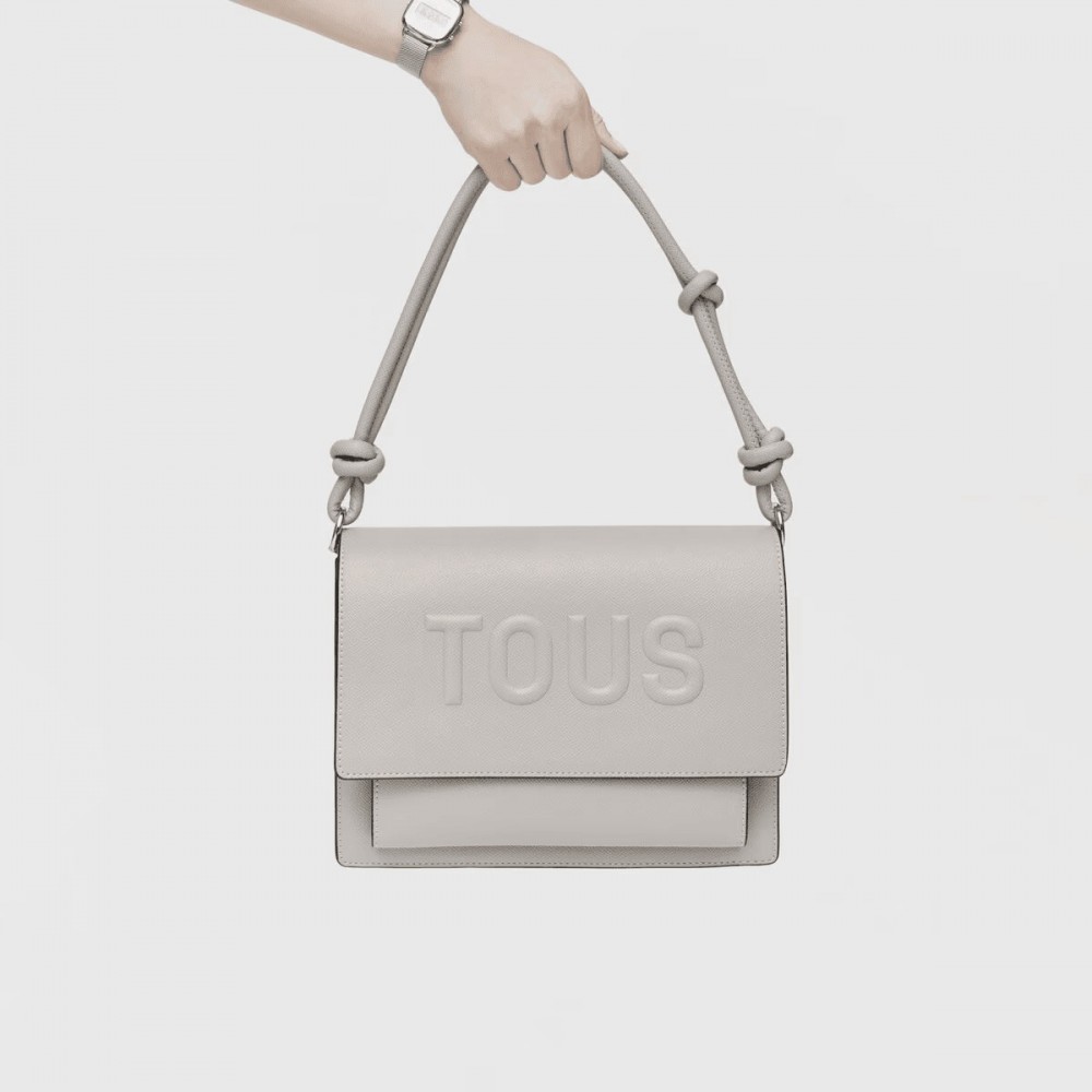 Women's Bag Tous Bandolera M Tous La Rue New Audree 2001935048 Grey