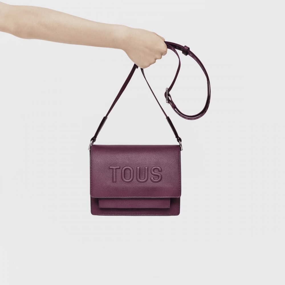 Women's Bag Tous Bandolera S Tous La Rue New Audree 2001935121 Bordeaux