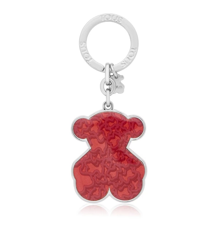 Γυναικείο Μπρελόκ Tous Llaverno Oso Kaos Icon Evolution Coral 2001790813 Κόκκινο