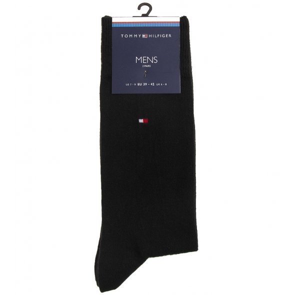 Men's Socks Tommy Hilfiger Th Men Classic 2p 371111-200 Black