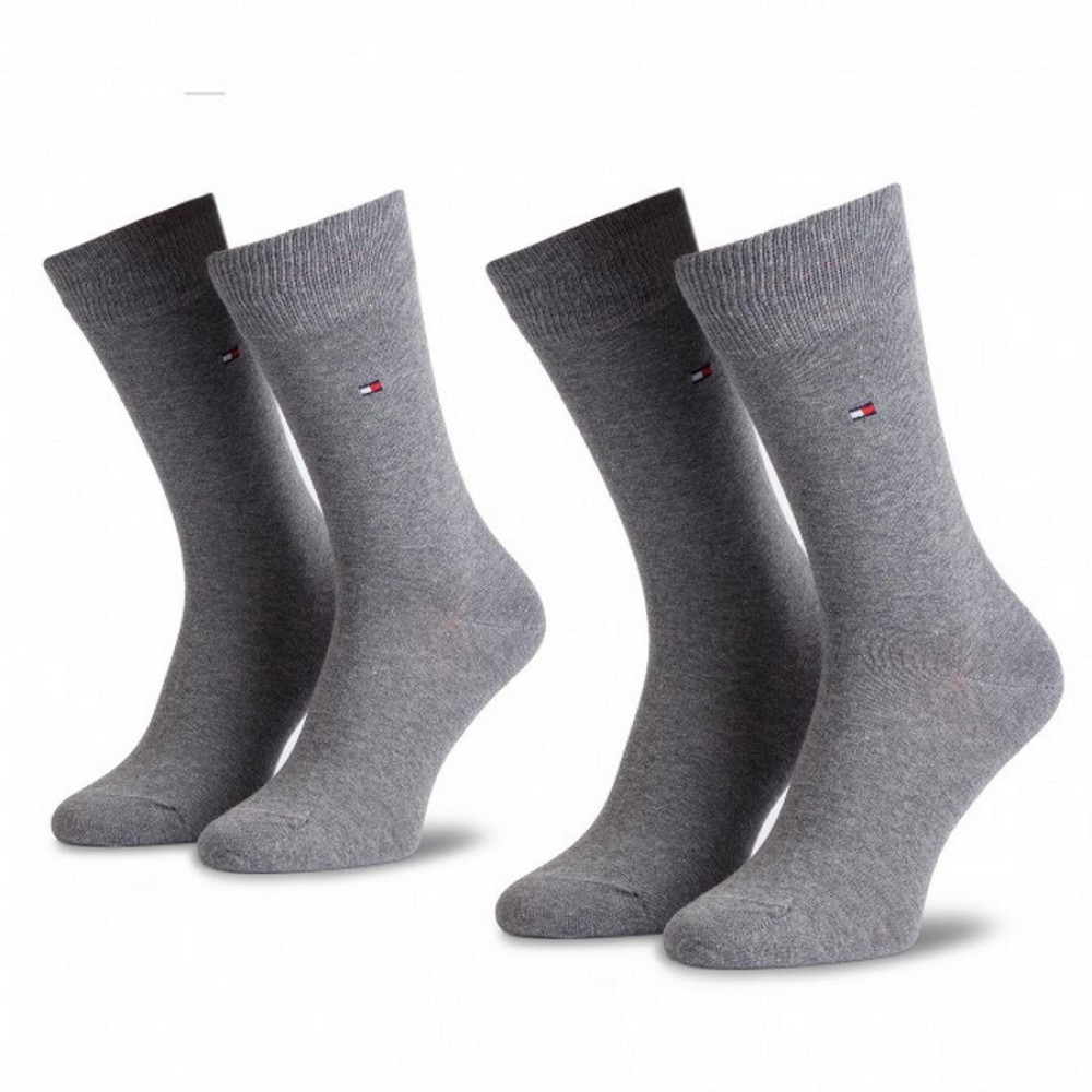 Men's Socks Tommy Hilfiger Th Men Classic 2p 371111-030 Grey