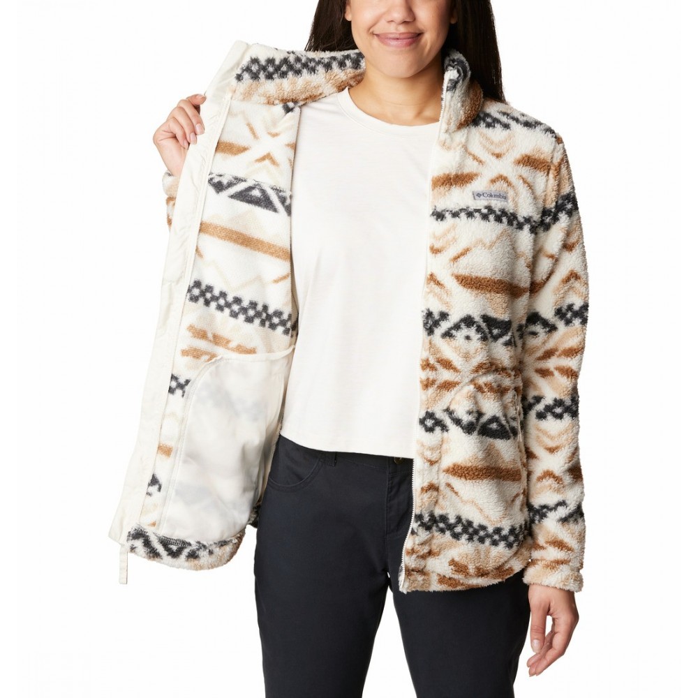 Γυναικεία Ζακέτα Columbia West Bend™ Full Zip 1939901-195 Μπεζ Γυναικεία Ζακέτα Columbia West Bend™ Full Zip 1939901-195 Μπεζ