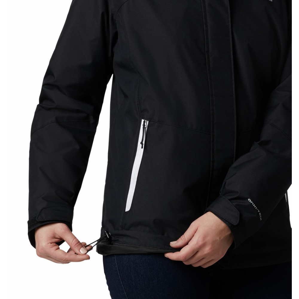 Γυναικείο Μπουφάν Columbia Bugaboo™ II Fleece Interchange Jacket 1799241-010 Μαύρο