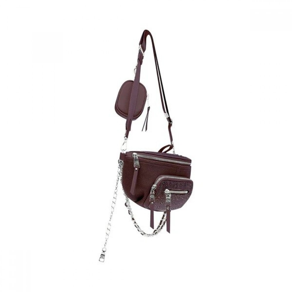 Women Bag Steve Maden Bmaxima Crossbody bag SM13000640-02002-BSM Burgundy