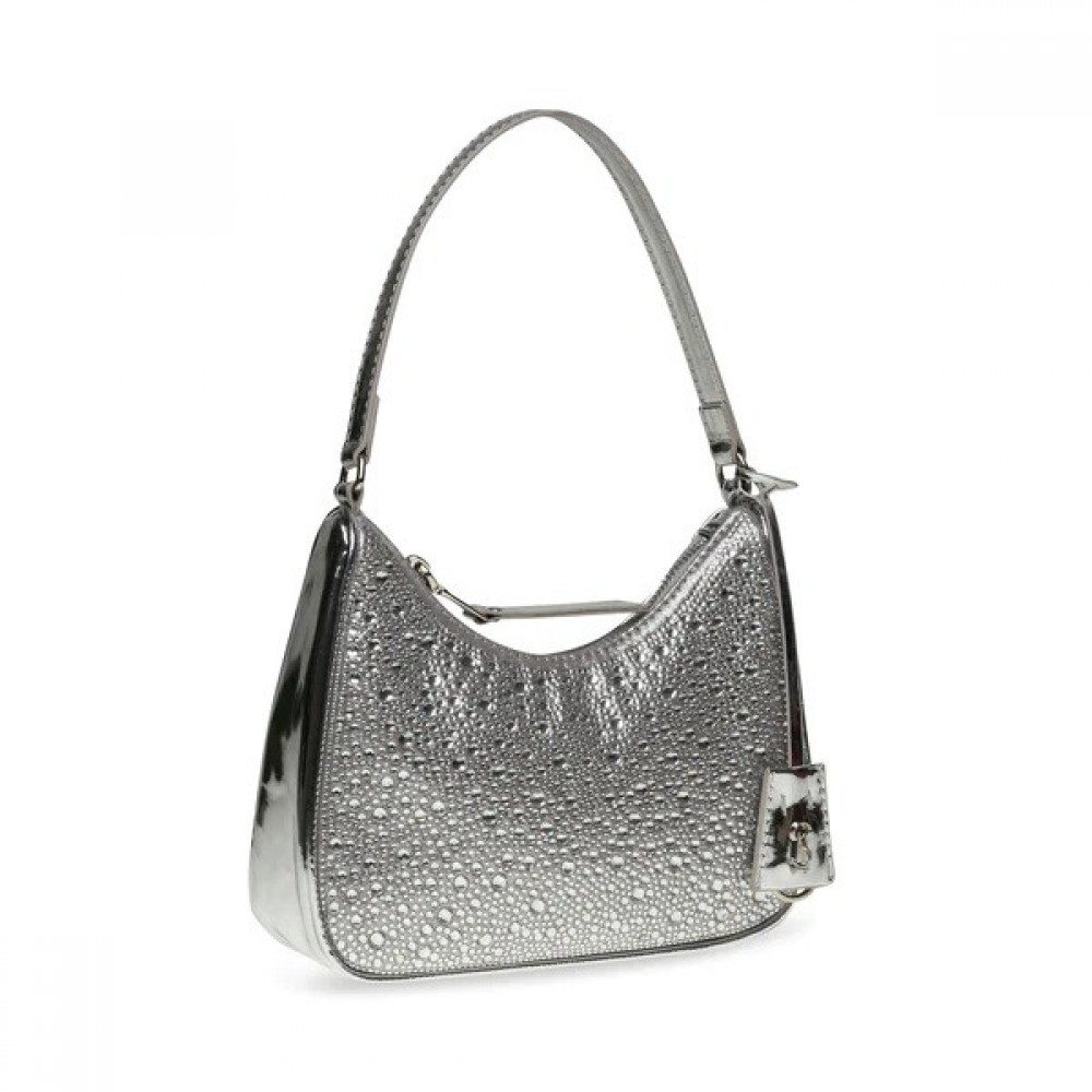 Women Bag Steve Madden Bmartaj Shoulderbag SM13000947-04005-SIL Silver