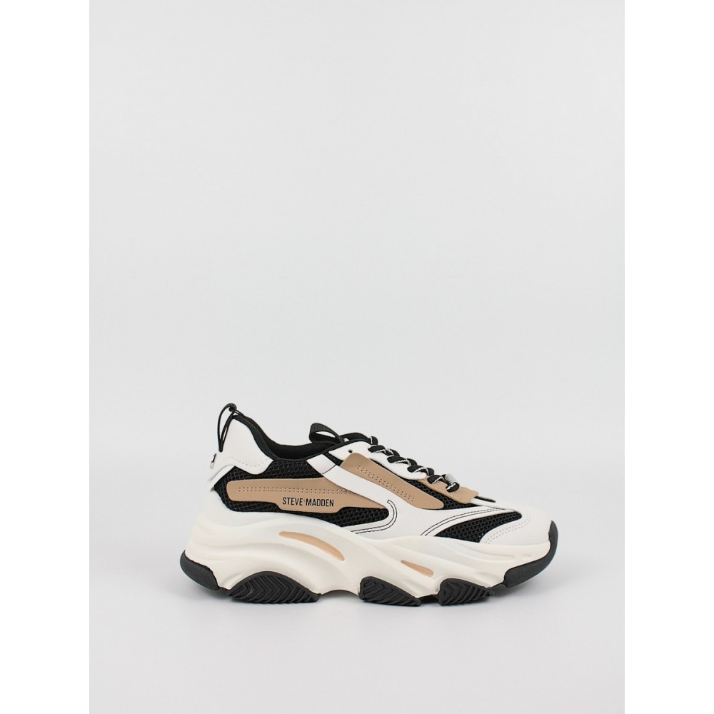 Γυναικείο Sneaker Steve Madden Possession-E SM19000033-04005-054 Μαύρο-ταμπά