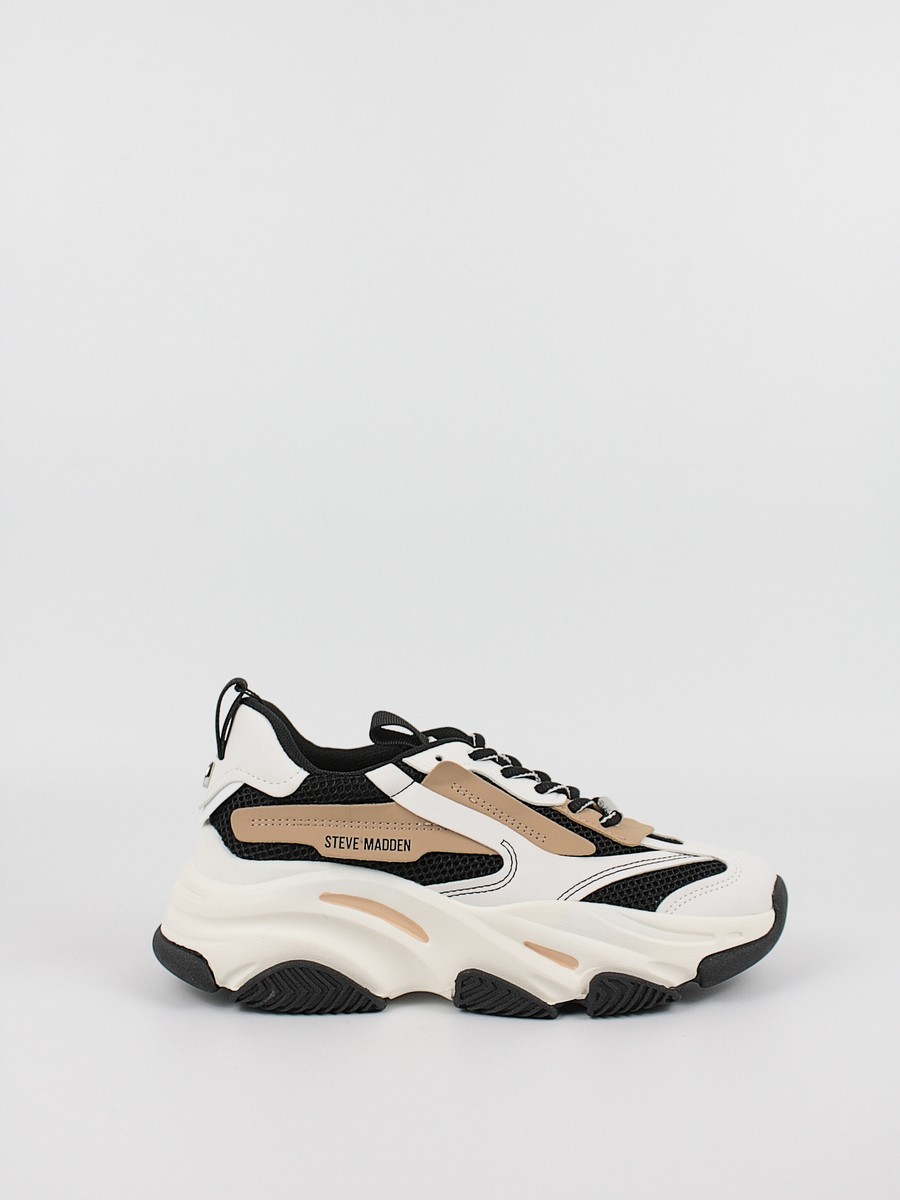 Γυναικείο Sneaker Steve Madden Possession-E SM19000033-04005-054 Μαύρο-ταμπά