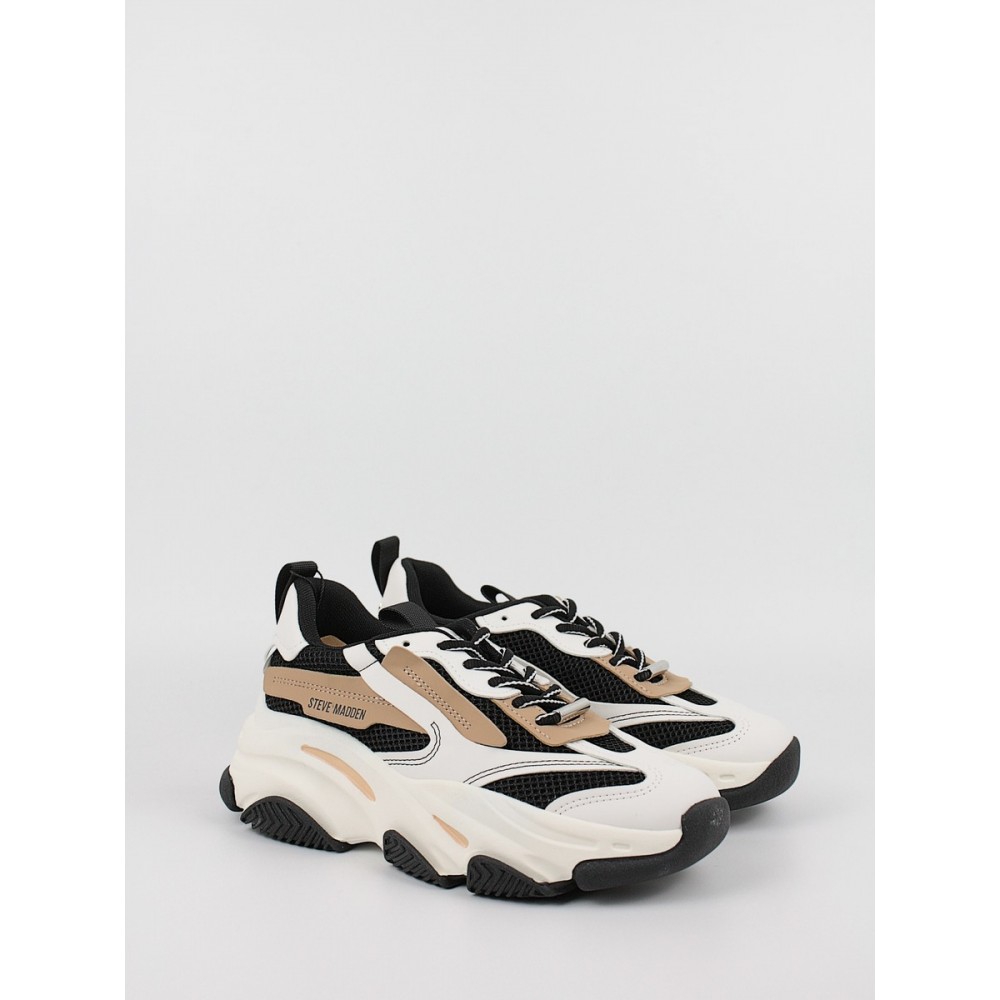 Γυναικείο Sneaker Steve Madden Possession-E SM19000033-04005-054 Μαύρο-ταμπά