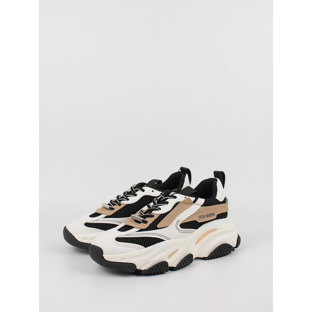 Γυναικείο Sneaker Steve Madden Possession-E SM19000033-04005-054 Μαύρο-ταμπά