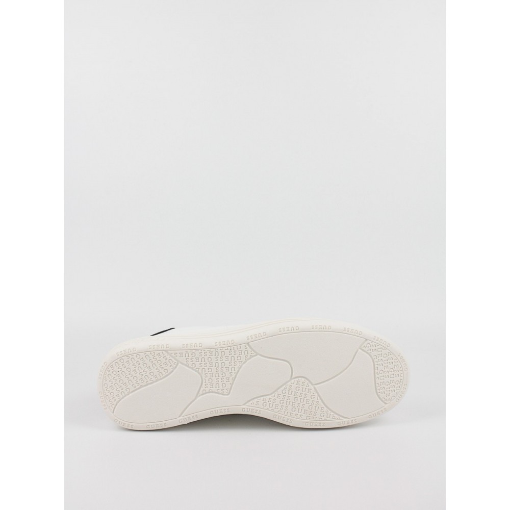 Ανδρικό Sneaker Guess Vibo FM8VIBFAP12 Ασπρο Ανδρικό Sneaker Guess Vibo FM8VIBFAP12 Ασπρο