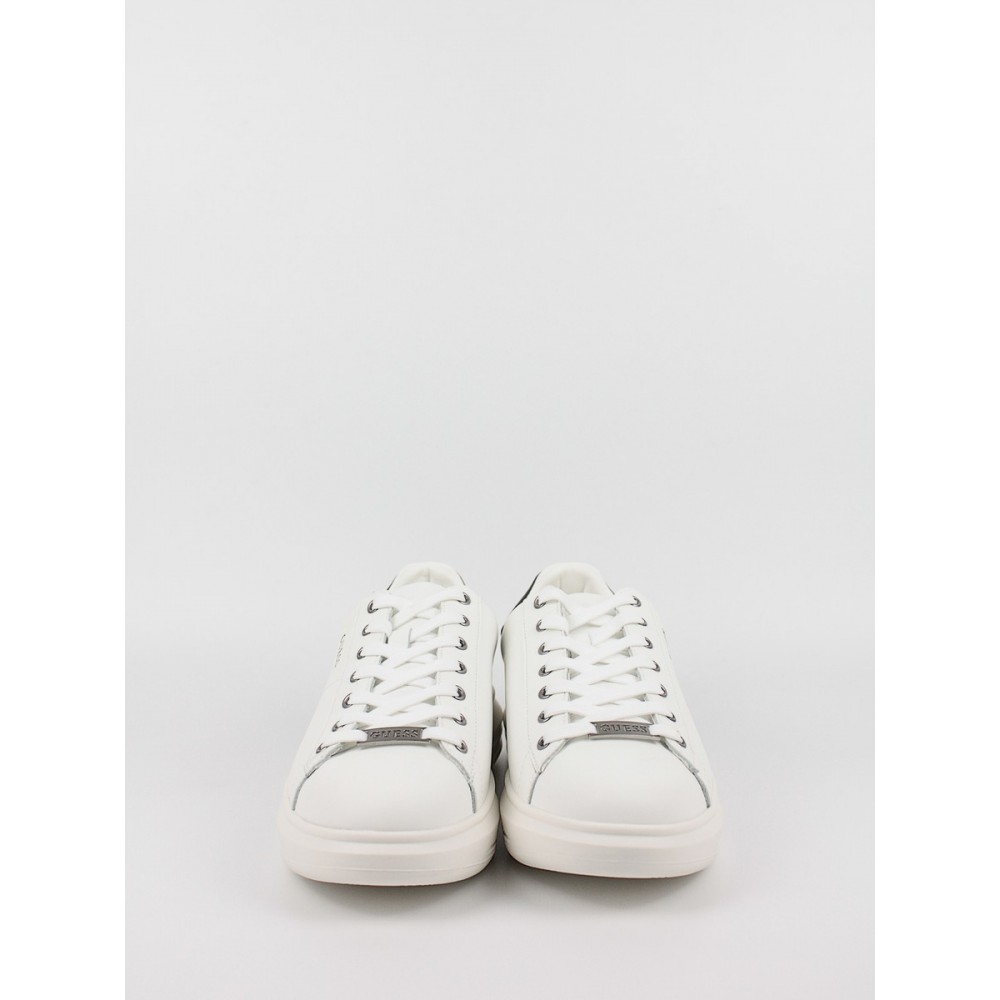Ανδρικό Sneaker Guess Vibo FM8VIBFAP12 Ασπρο Ανδρικό Sneaker Guess Vibo FM8VIBFAP12 Ασπρο