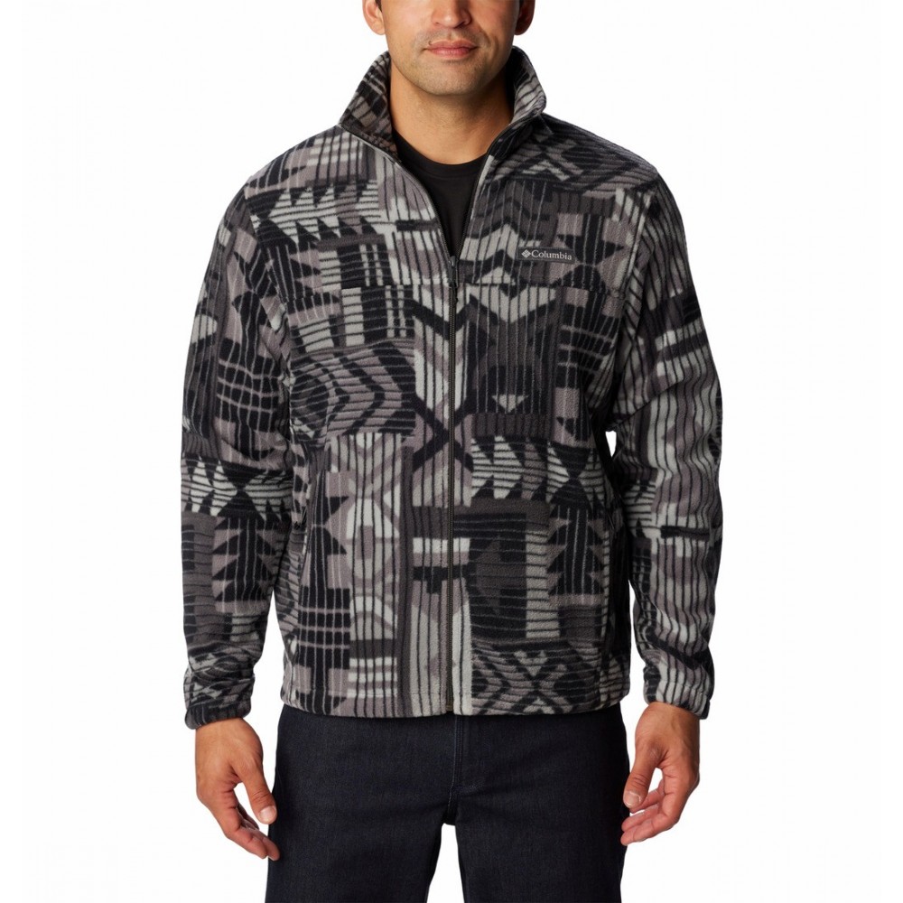 Ανδρική Ζακέτα Columbia Steens Mountain™ Printed Jacket 1478231-004 Γκρι Ανδρική Ζακέτα Columbia Steens Mountain™ Printed Jacket 1478231-004 Γκρι