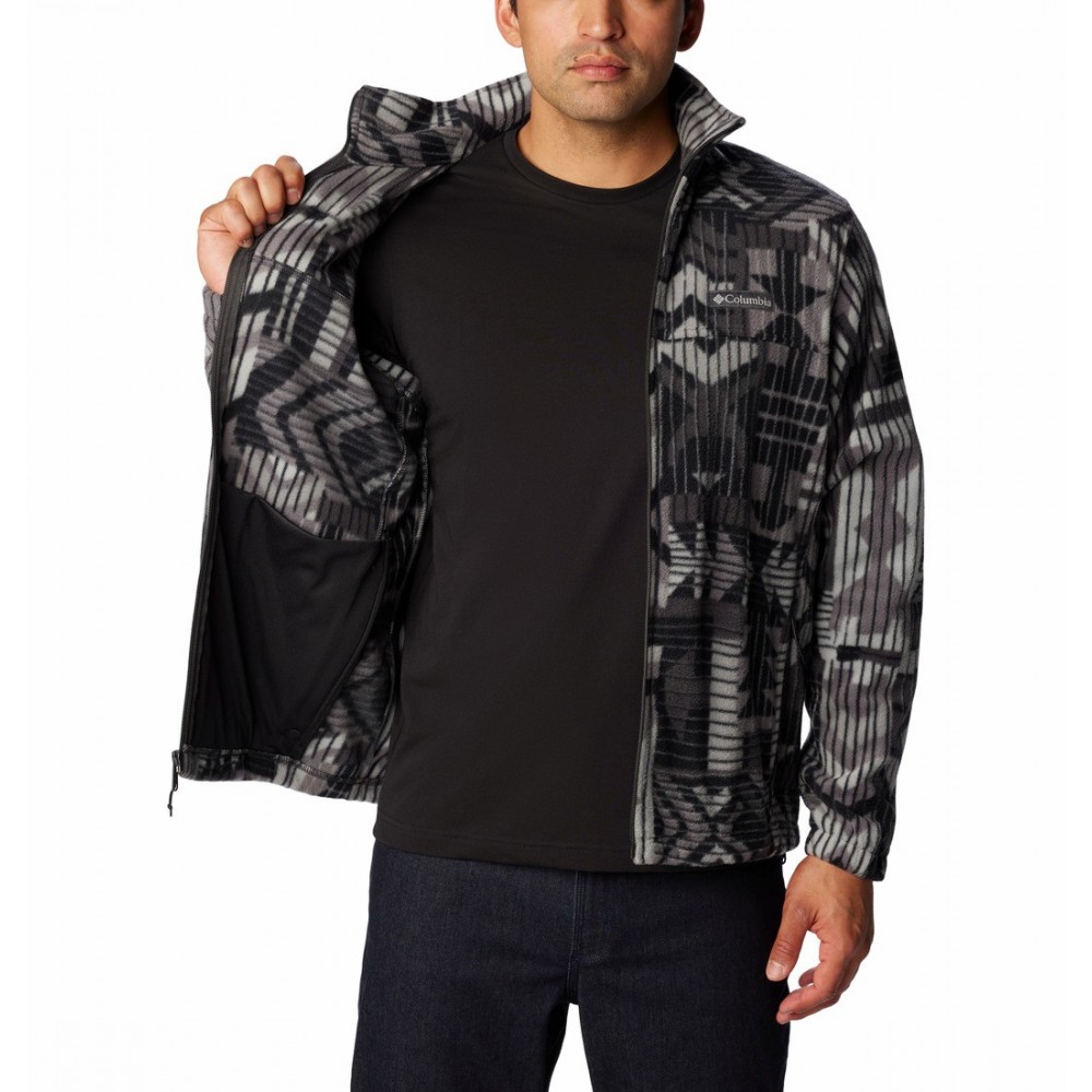 Ανδρική Ζακέτα Columbia Steens Mountain™ Printed Jacket 1478231-004 Γκρι Ανδρική Ζακέτα Columbia Steens Mountain™ Printed Jacket 1478231-004 Γκρι
