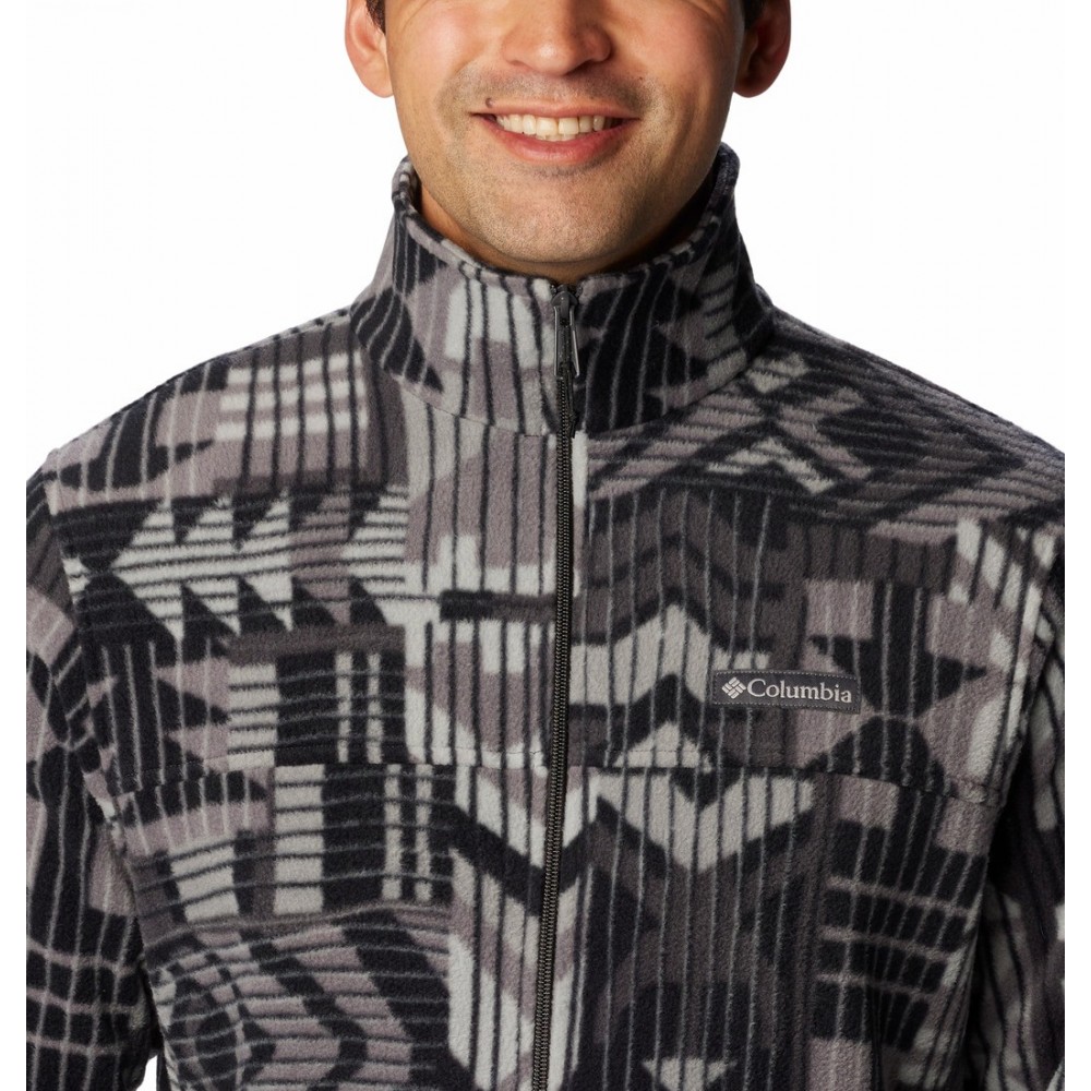 Ανδρική Ζακέτα Columbia Steens Mountain™ Printed Jacket 1478231-004 Γκρι Ανδρική Ζακέτα Columbia Steens Mountain™ Printed Jacket 1478231-004 Γκρι