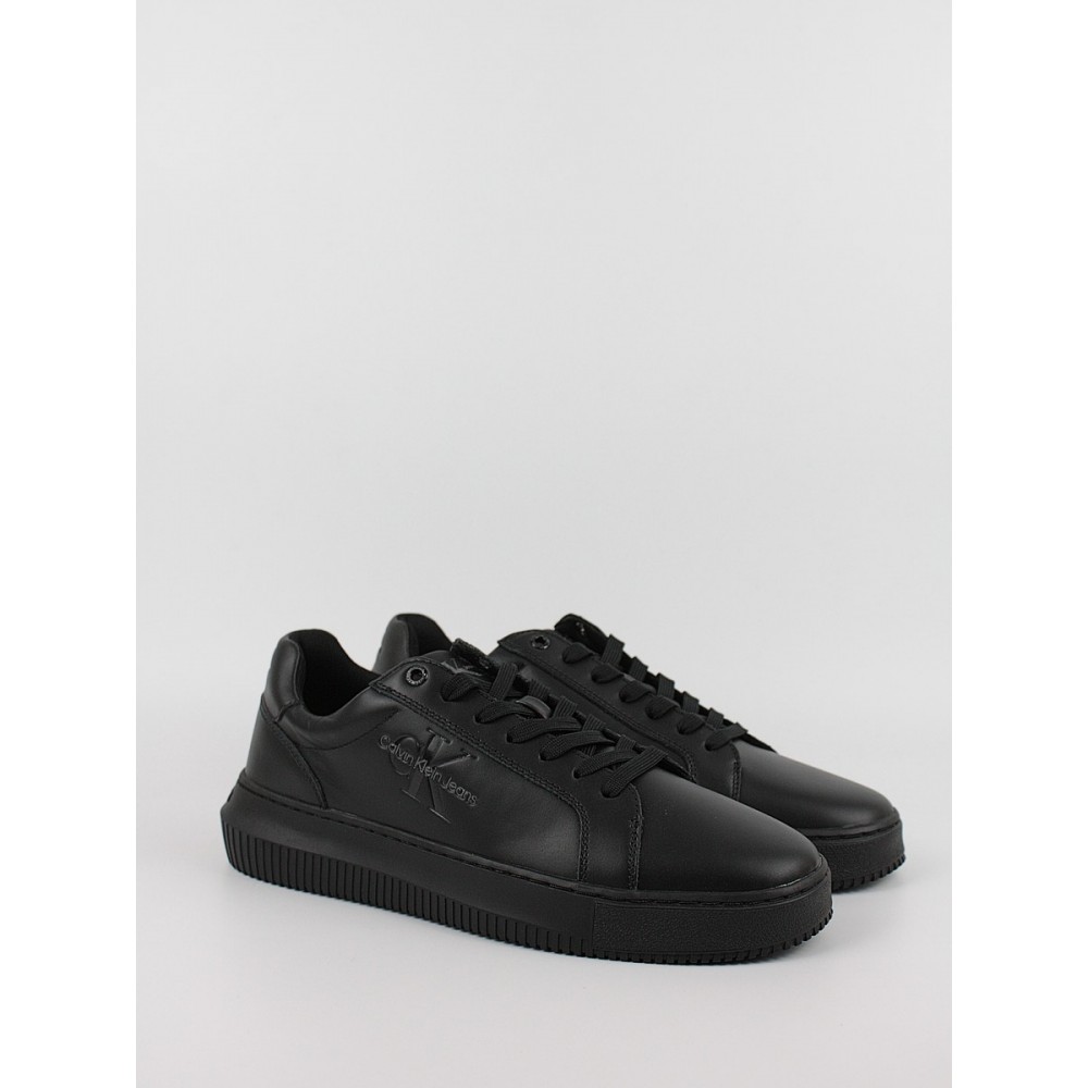 Ανδρικά Sneaker Calvin KLein Chunky Cupsole Mono Lth YM0YM00681-0GT Μαύρο