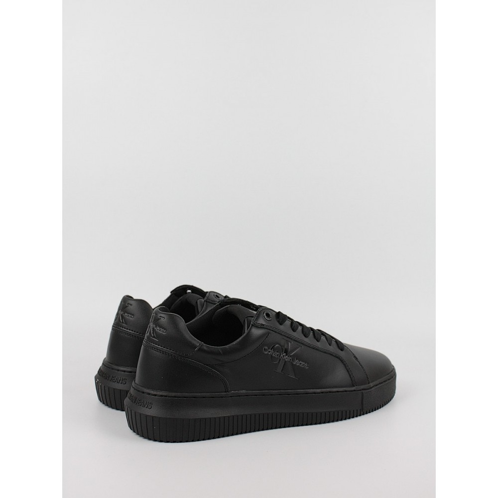 Ανδρικά Sneaker Calvin KLein Chunky Cupsole Mono Lth YM0YM00681-0GT Μαύρο