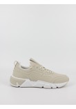 Men Sneaker Calvin KLein Low Top Lace Up Lth HM0HM00317-ABY Biege