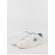 Ανδρικά Sneaker Calvin KLein Classic Cupsole Low Lace up Lth YM0YM00864-01T Ασπρο