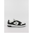 Ανδρικά Sneaker Calvin KLein Basket Cupsole Low Lth Ml Fad YM0YM00884-01W Ασπρομαυρο