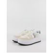 Γυναικεία Sneaker Calvin KLein Bold Flat Low Lace Mix Nbs Sat YW0YW01308-01W Ασπρο