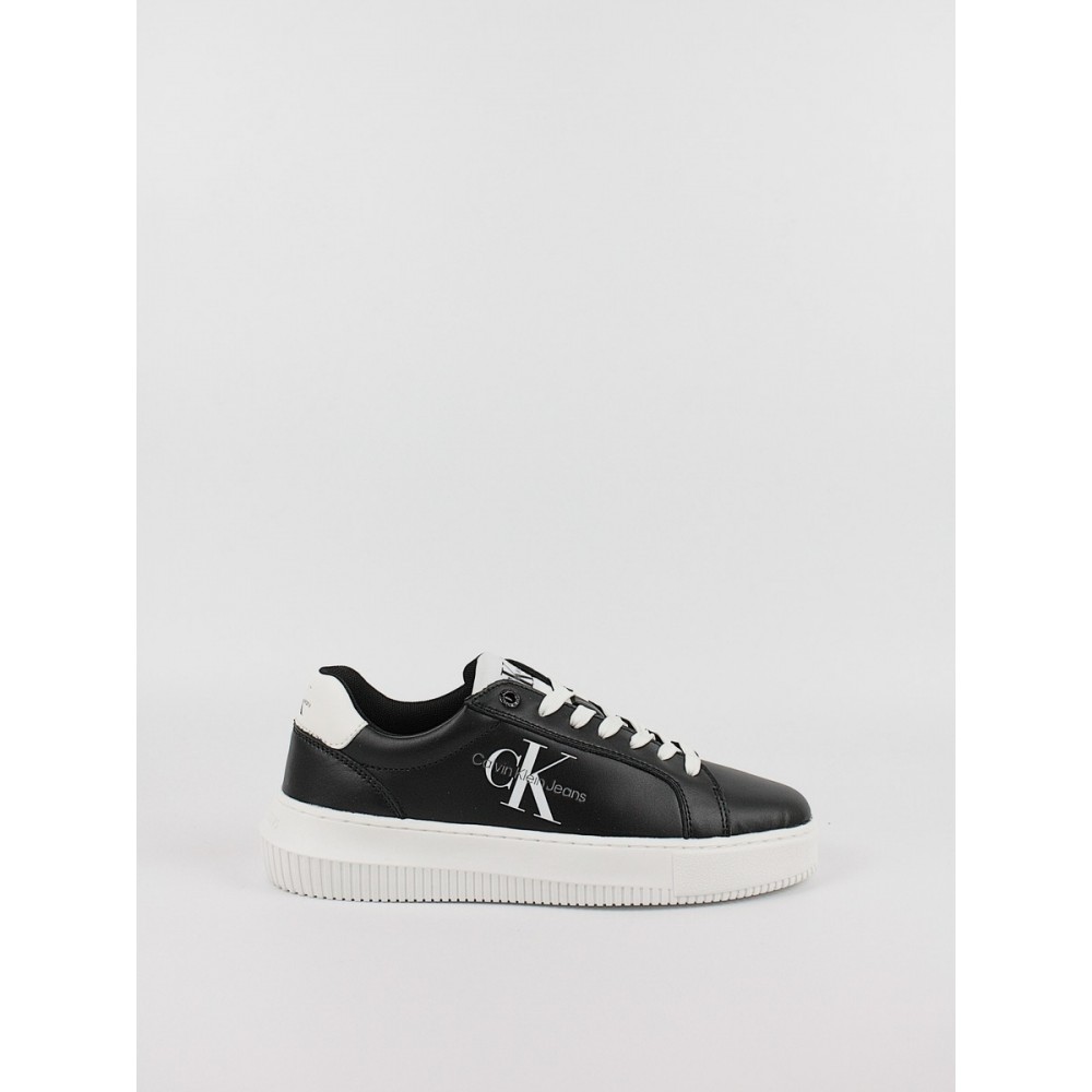 Γυναικεία Sneaker Calvin KLein Chunky Cupsole Mono Lth Wn YW0YW00823-BDS Μαύρο