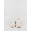 Γυναικεία Sneaker Calvin KLein Chunky Cupsole Mono Lth Wn YW0YW00823-02W Ασπρο-Πορτοκαλί