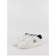 Women Sneaker Calvin KLein Classic Cupsole Low Lace Up Lth Wn YW0YW01444-0GM White