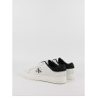 Γυναικεία Sneaker Calvin KLein Classic Cupsole Low Lace Up Lth Wn YW0YW01444-0GM Ασπρο