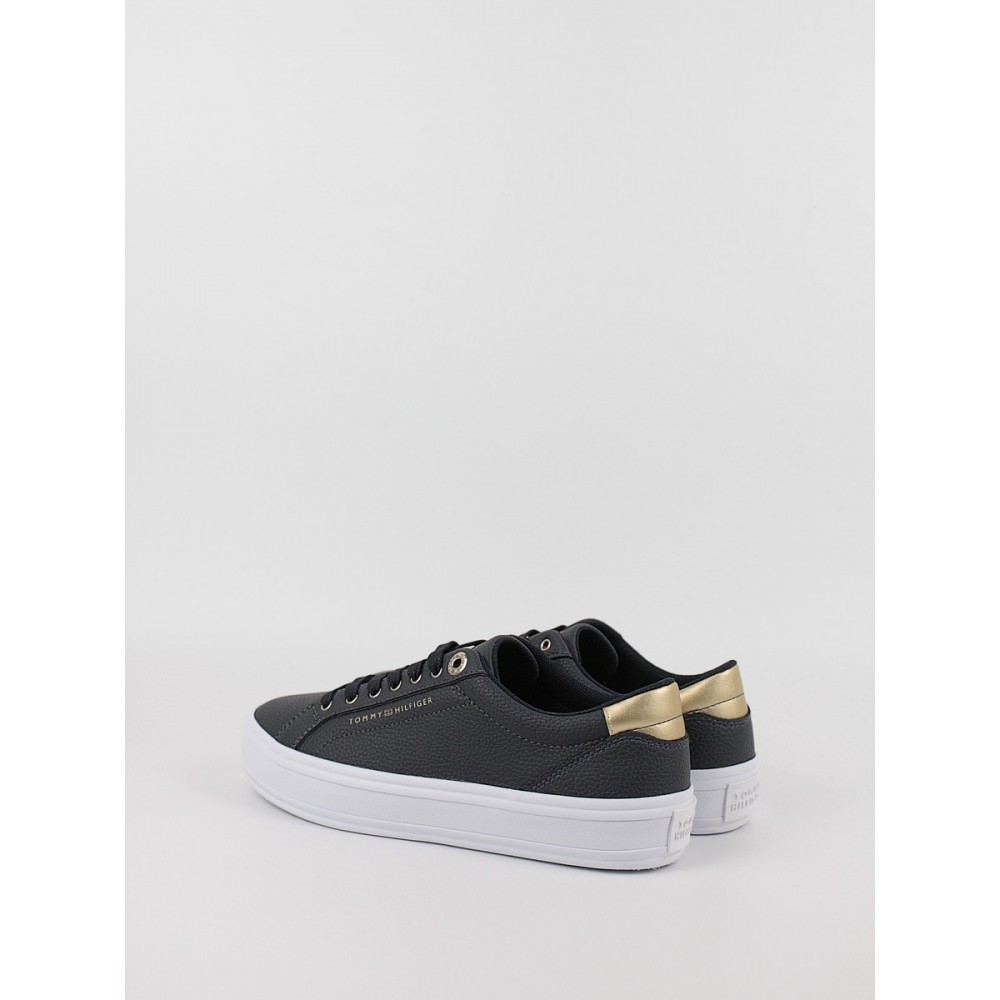 Γυναικεία Sneaker Tommy Hilfiger Essential Vulk Leather Sneaker FW0FW07778-DW6 Μπλε