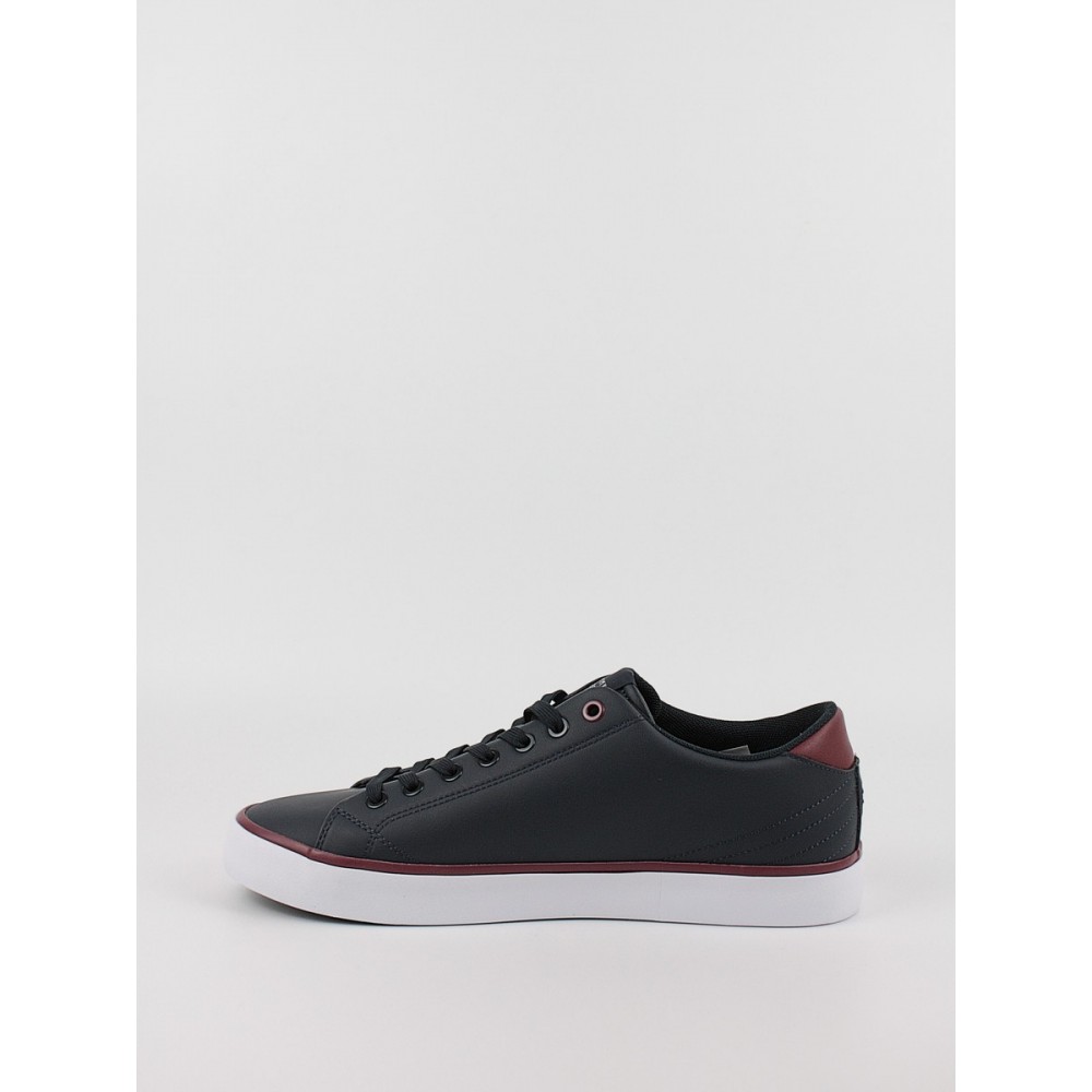 Ανδρικά Sneaker Tommy Hilfiger Th Hi Vulk Core Low Letaher FM0FM05041-DW5 Μπλε