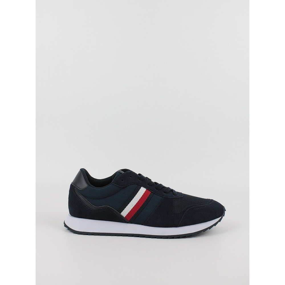 Ανδρικά Sneaker Tommy Hilfiger Runner Evo Mix Ess FM0FM04886-DW5 Μπλε