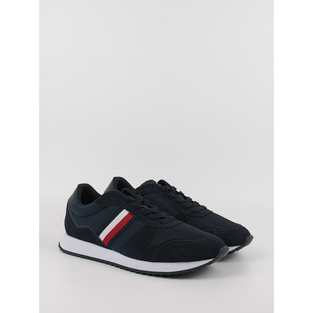 Ανδρικά Sneaker Tommy Hilfiger Runner Evo Mix Ess FM0FM04886-DW5 Μπλε