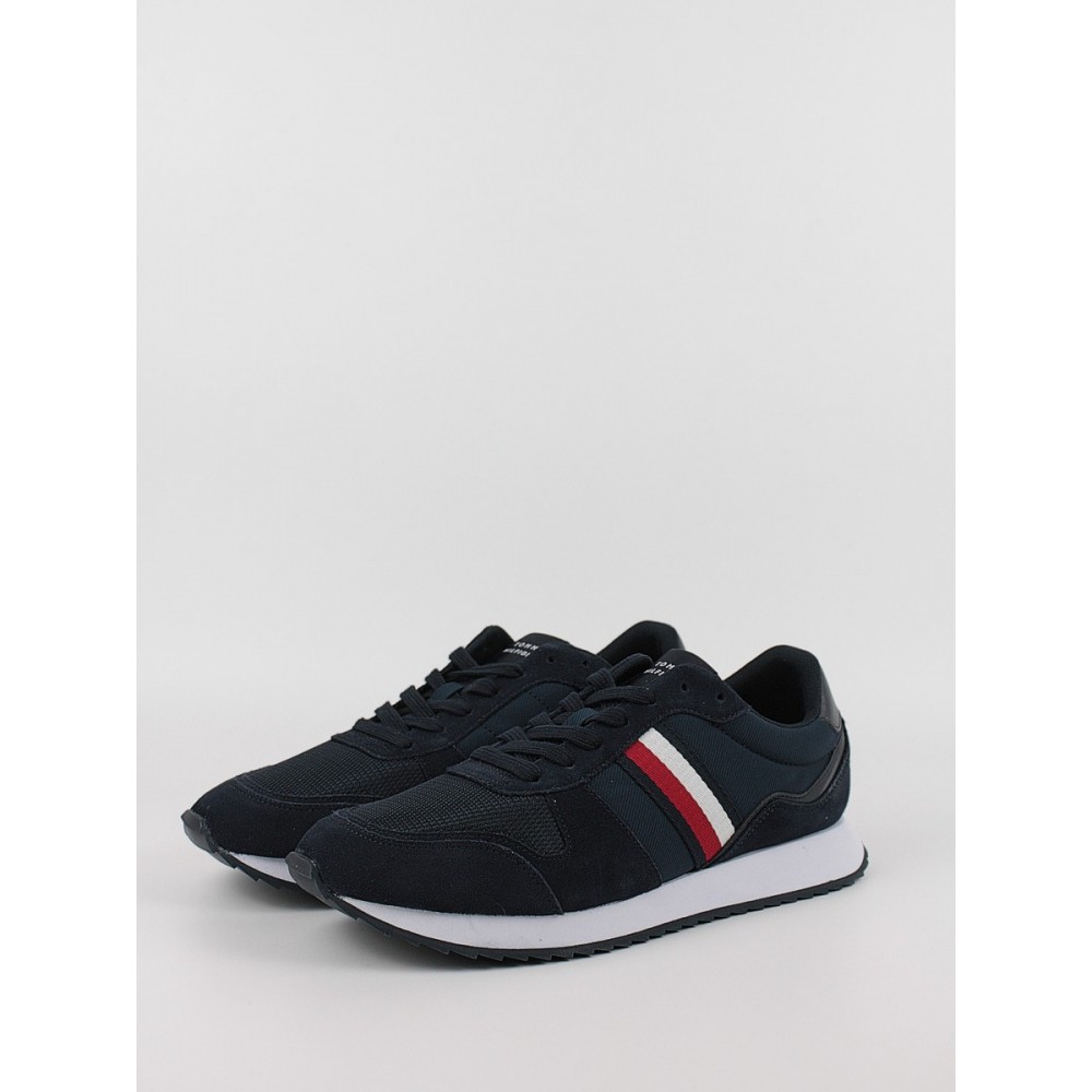 Ανδρικά Sneaker Tommy Hilfiger Runner Evo Mix Ess FM0FM04886-DW5 Μπλε