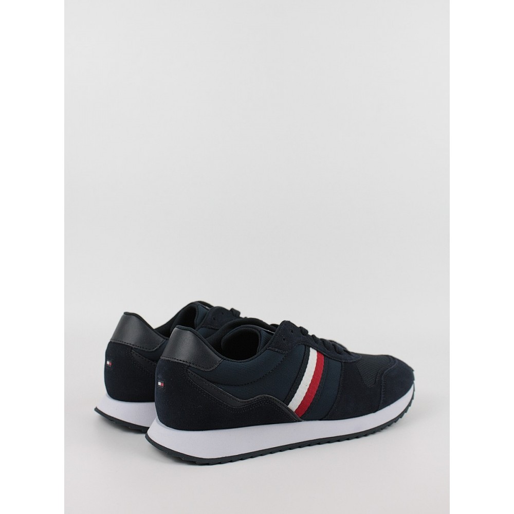 Ανδρικά Sneaker Tommy Hilfiger Runner Evo Mix Ess FM0FM04886-DW5 Μπλε