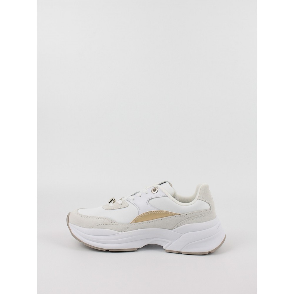 Γυναικεία Sneaker Tommy Hilfiger Chunky Feminine Runner Hardwear FW0FW07703-YBS Ασπρο