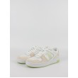 Women Sneaker Calvin KLein Basket Cupsole Lace Mix Nbs Sat YW0YW01446-02U White