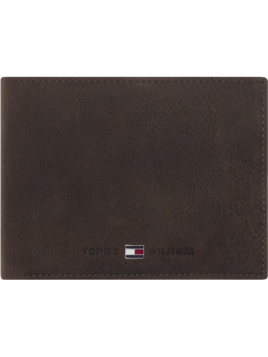 Ανδρικό Πορτοφόλι Tommy Hilfiger Johnson Cc And Coin Pocket AM0AM00659-041 Καφέ