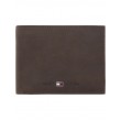 Ανδρικό Πορτοφόλι Tommy Hilfiger Johnson Cc Flap And Coin Pocket AM0AM00660-041 Καφέ
