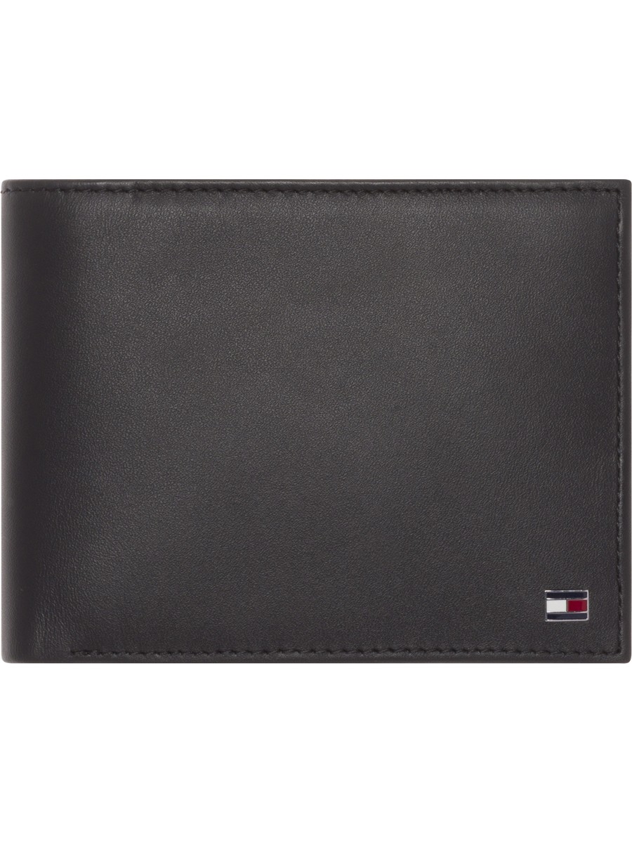 Ανδρικό Πορτοφόλι Tommy Hilfiger Eton Trifold AM0AM00657-002 Μαύρο