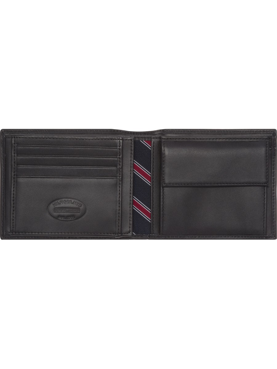 Ανδρικό Πορτοφόλι Tommy Hilfiger Eton Trifold AM0AM00657-002 Μαύρο