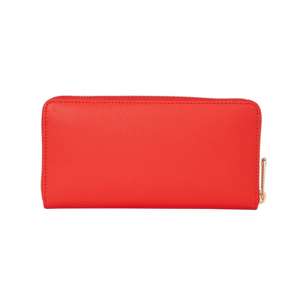 Women Wallet Tommy Hilfiger Th Essential Sc Large Za Corp  AW0AW16094-XND Red