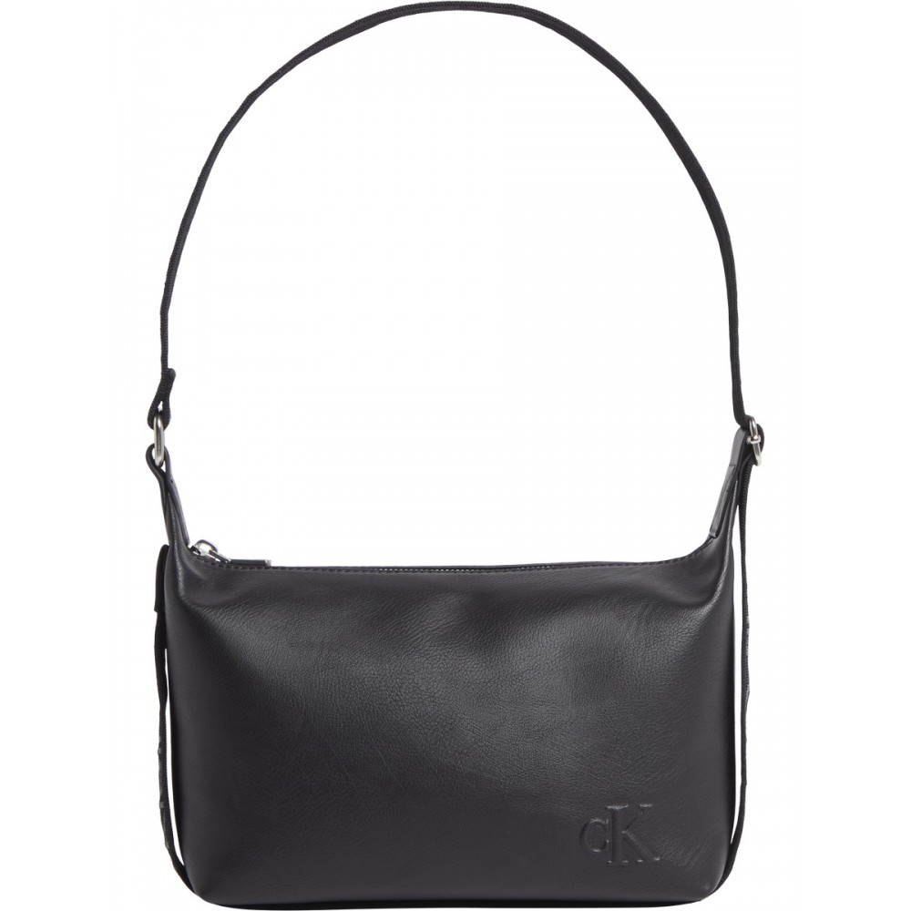Women's Bag Calvin Klein Minimal Monogram Slim Tote26 K60K611552-BEH  Black