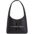 Γυναικεία Τσάντα Calvin Klein Sculpted Arch Shoulder bag22 Mono K60K611548-0GL Μαύρη