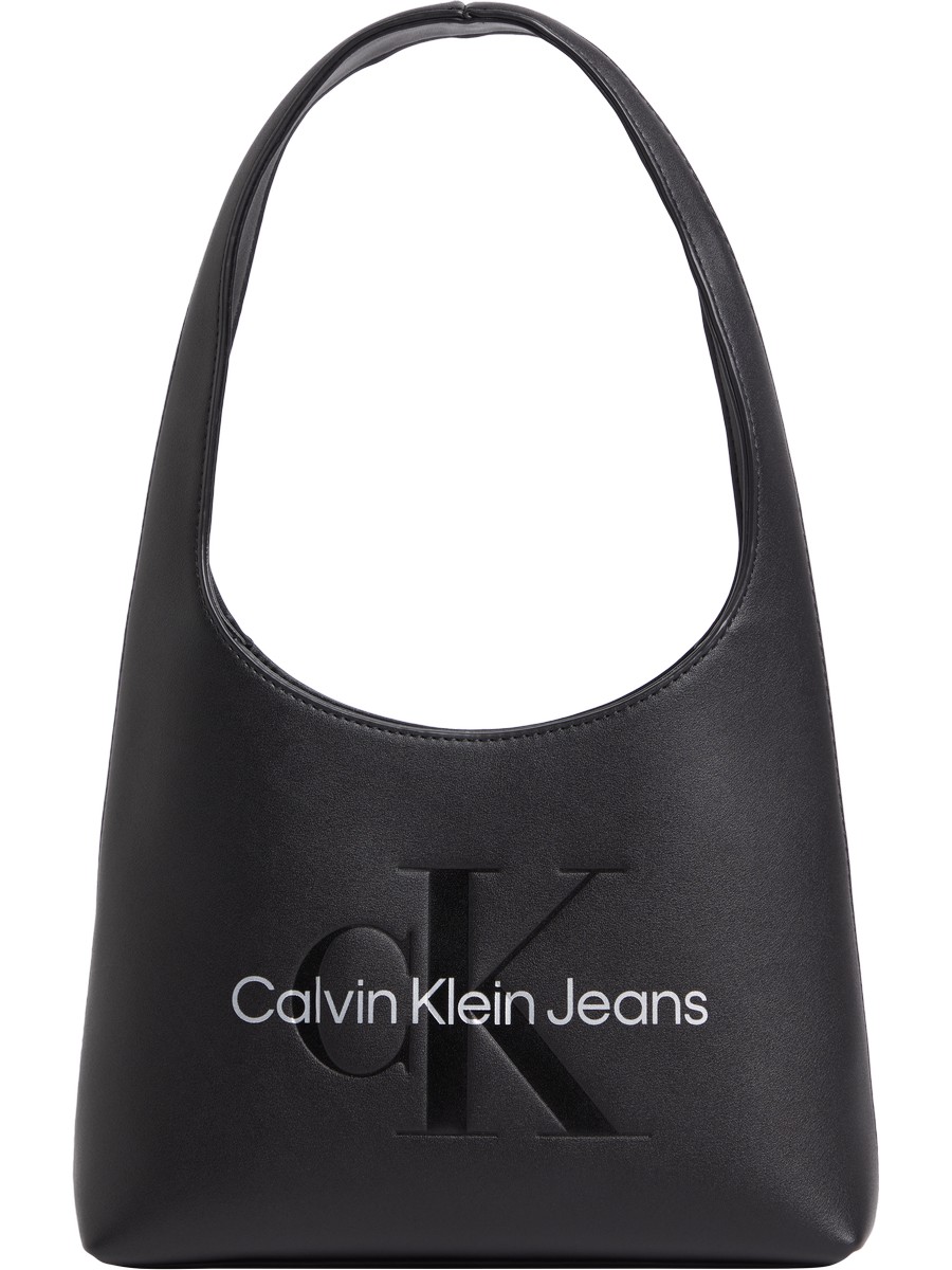 Γυναικεία Τσάντα Calvin Klein Sculpted Arch Shoulder bag22 Mono K60K611548-0GL Μαύρη