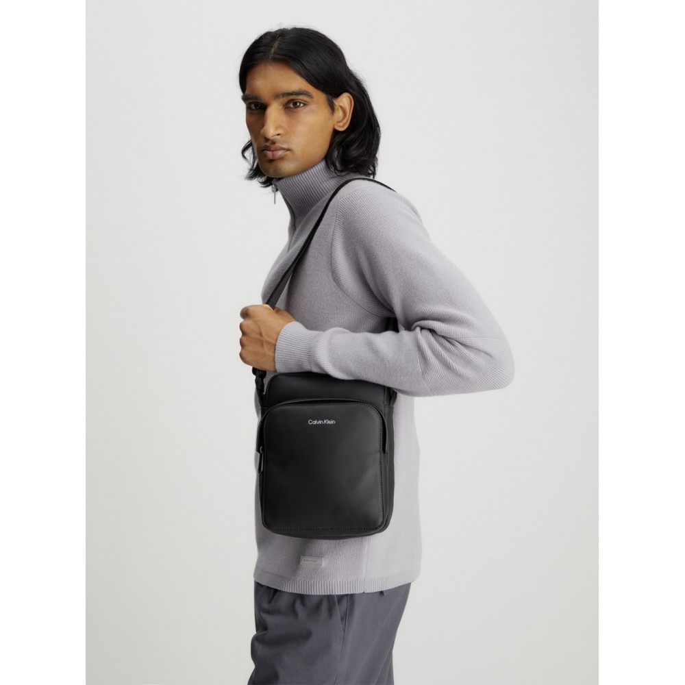 Men s Bag Calvin klein Ck Must Pique Reporter S W Pckt K50K510287 BAX Black