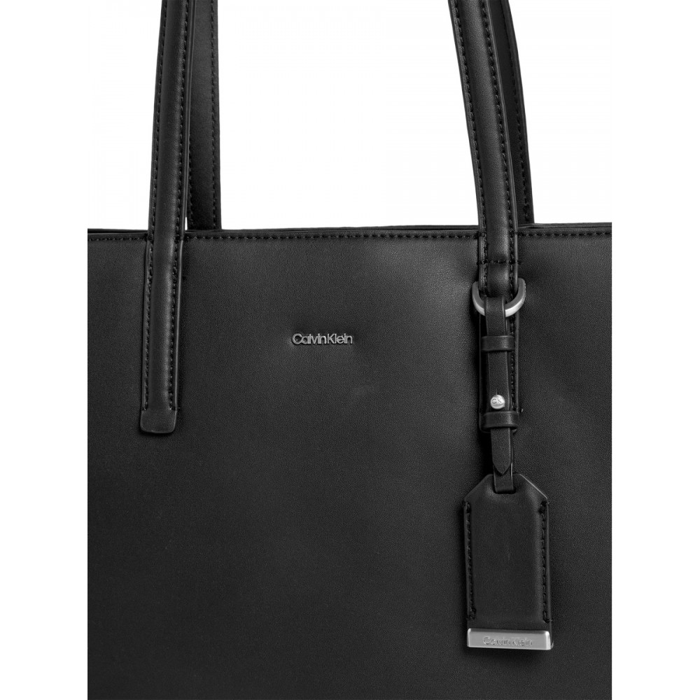 Women's Bag Calvin Klein Ck Must Shopper Md K60K610736-BEH  Black