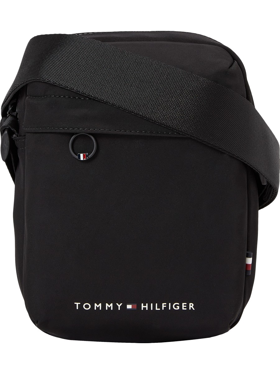 Ανδρικό Τσαντάκι Χιαστή Tommy Hilfiger Th Skyline Mini Reporter AM0AM11790-BDS  Μαύρο