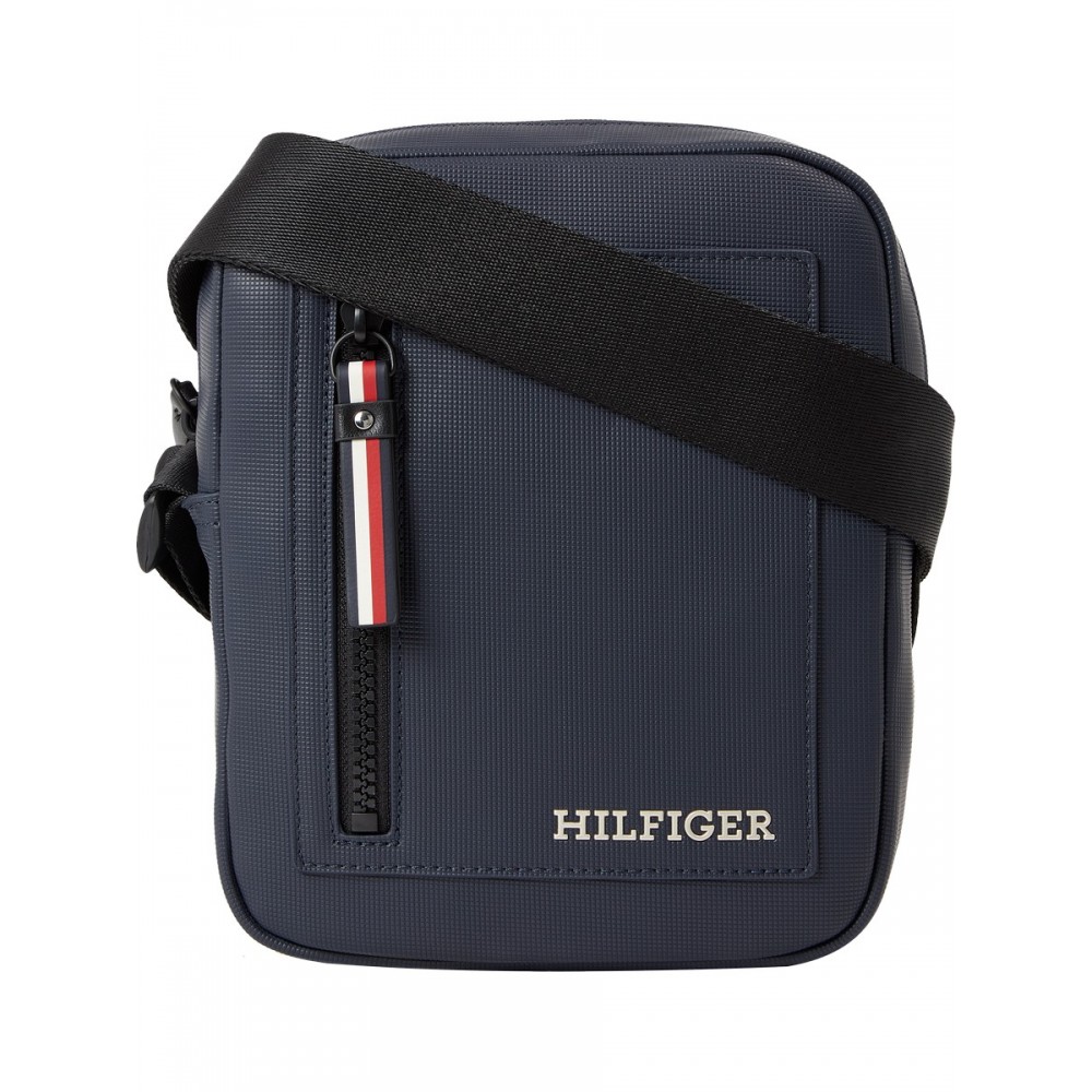 Men Bag Tommy Hilfiger Th Pique Mini Reporter AM0AM11794-DW6 Blue