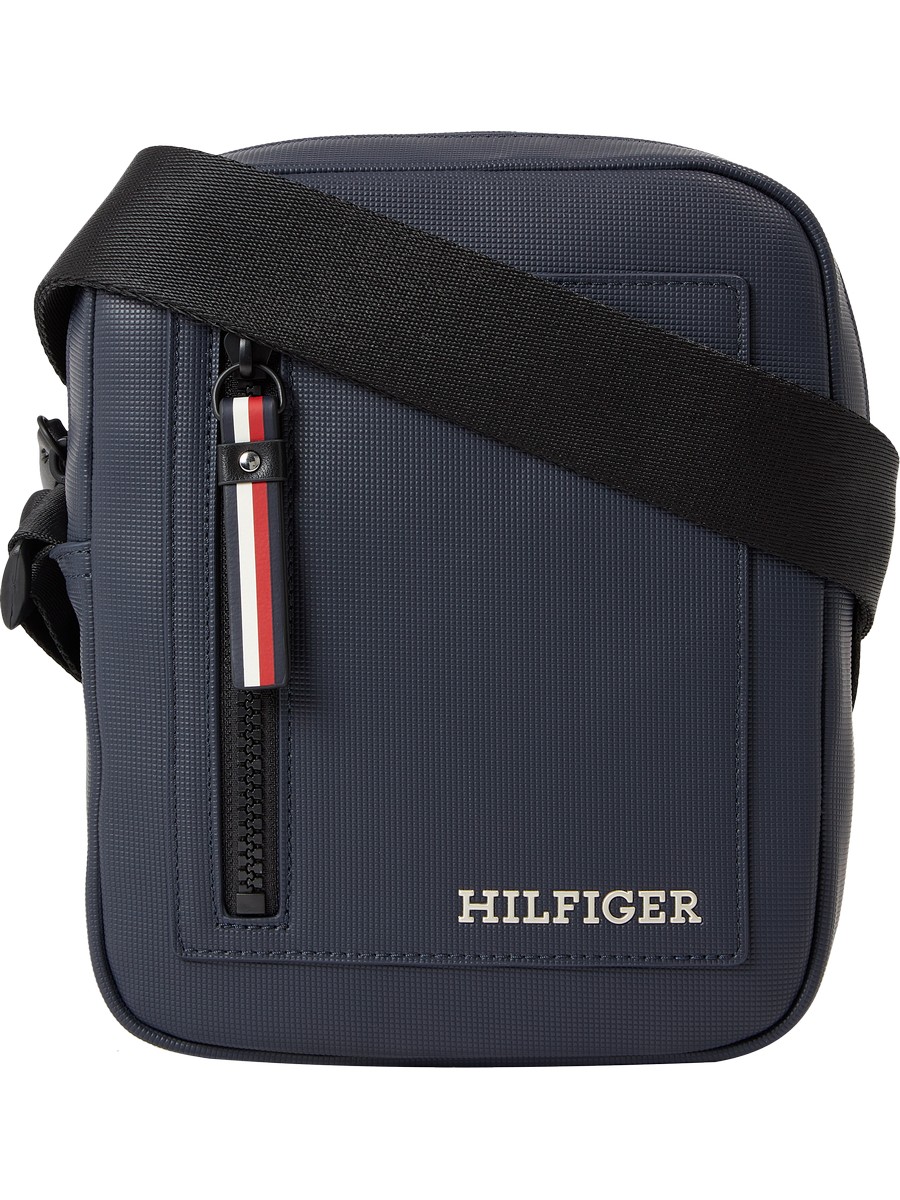 Men Bag Tommy Hilfiger Th Pique Mini Reporter AM0AM11794-DW6 Blue